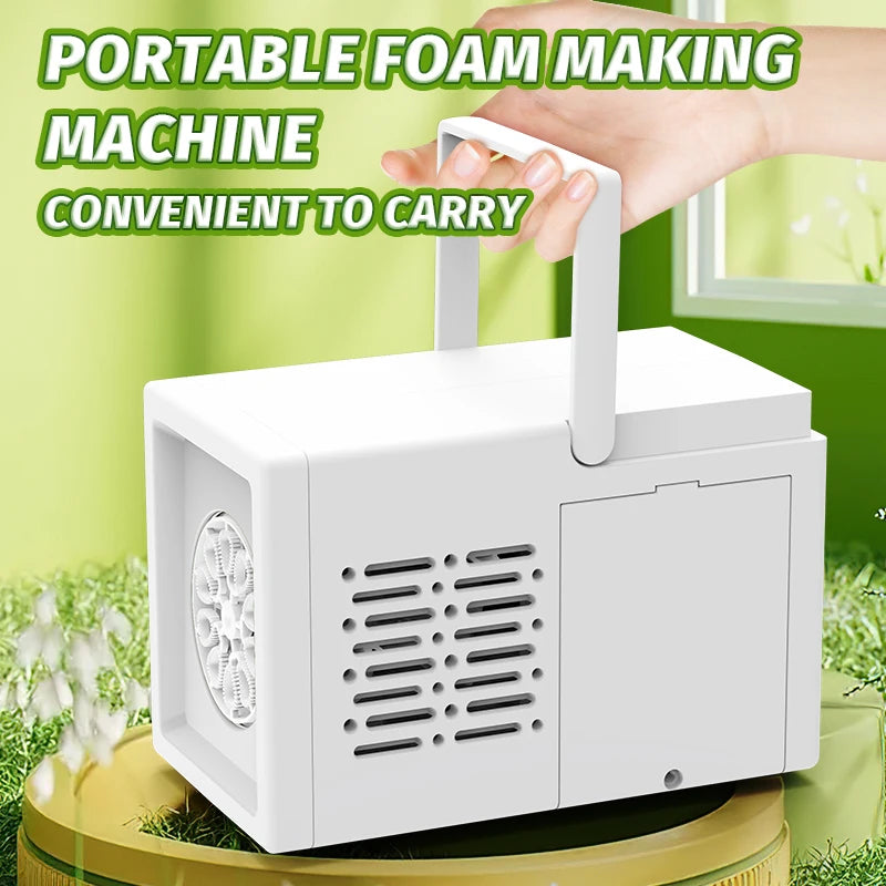 BubbleJoy™ – Máquina Automática de Burbujas Eléctrica 10 Orificios