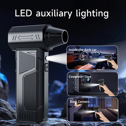 JetForce™ – Air Blower Portátil Inalámbrico con Pantalla Digital