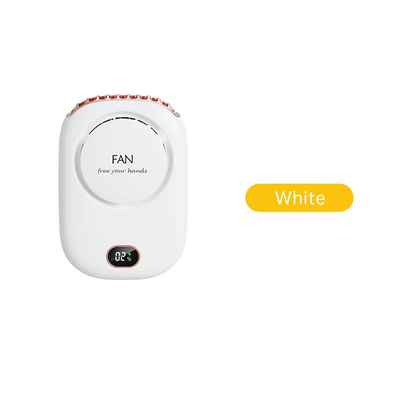 Vissko™ AirFlow Neck Fan – Ventilador Portátil Colgante USB Recargable