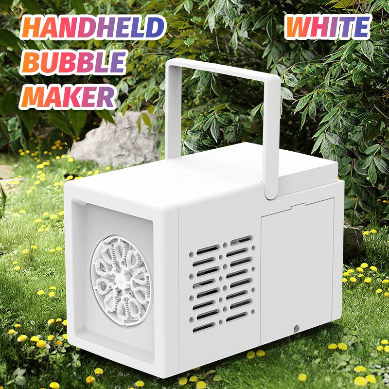 BubbleJoy™ – Máquina Automática de Burbujas Eléctrica 10 Orificios