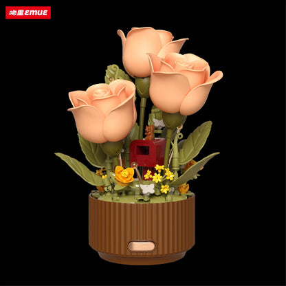 EternaBloom™ Ramo de Rosas Armable Eléctrico de Lujo